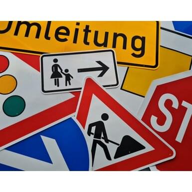 Beschilderung 