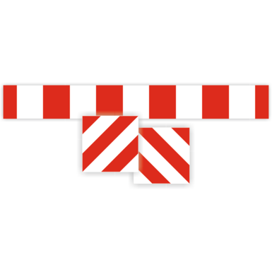 Brückenleitmale (VZ 627)