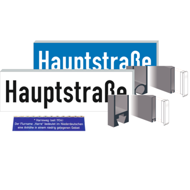 Straßennamenschilder | Indexschilder