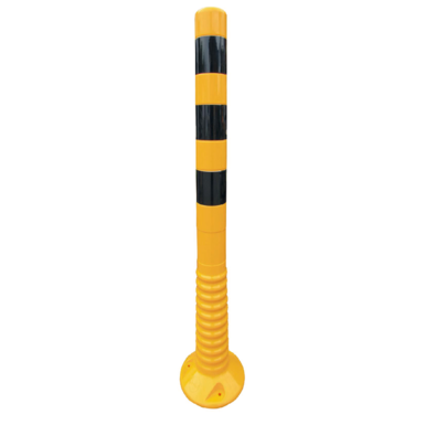 Flexi-Poller | gelb mit schwarzen Streifen | Höhe 750 mm