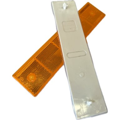 Clip-in Reflektor | 40x180 mm | gelb