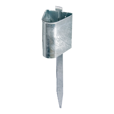 Metallsockel für Sockel-Leitpfosten