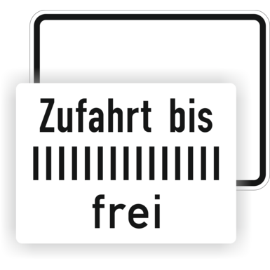 Overlay-Folien für Schildrohling 450x600 mm