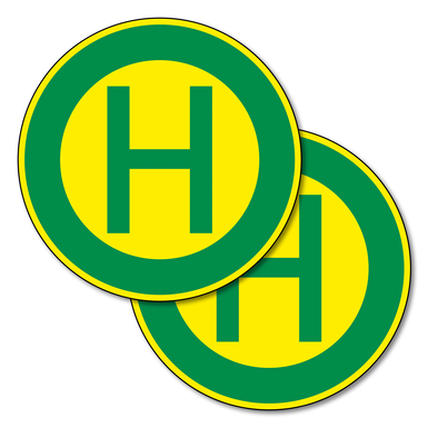 Verkehrszeichen VZ 224-40 | Haltestelle doppelseitig