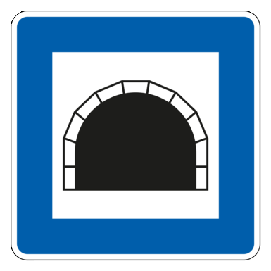 Verkehrszeichen VZ 327 | Tunnel