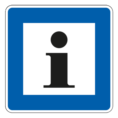 Verkehrszeichen VZ 365-61 | Informationsstelle