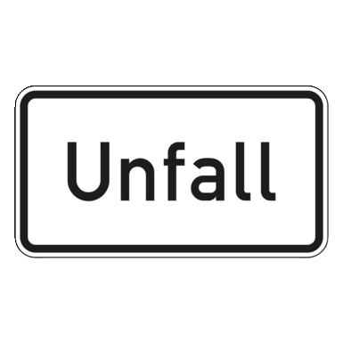Verkehrszeichen VZ 1007-50 | Unfall
