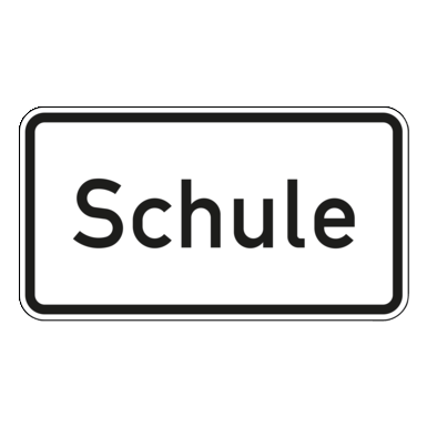 Verkehrszeichen VZ 1012-50 | Schule