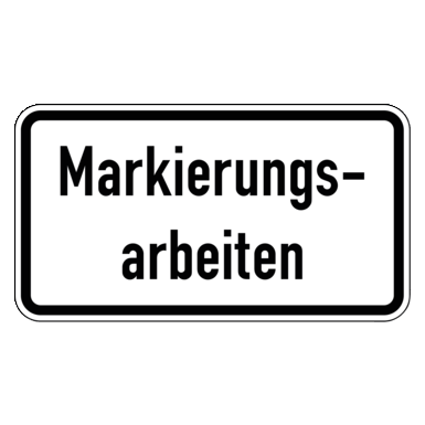 Zeichen Z 2046 | Markierungsarbeiten