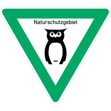 Zeichen Z 2052a | Naturschutzgebiet Eule