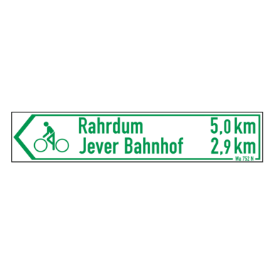 Radwegweiser 