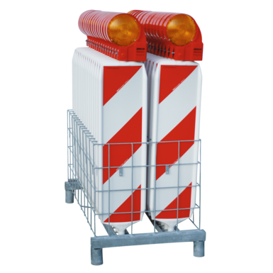 Transport- und Lagerbox für Baken (30 Stk.) | Stahl
